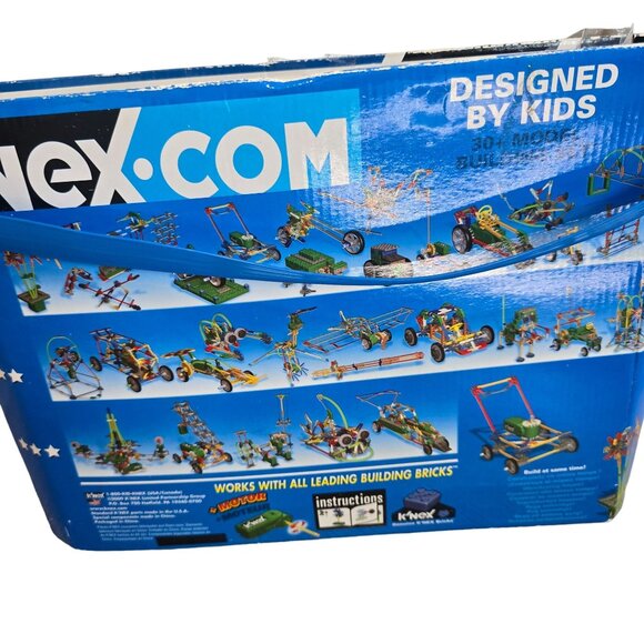 KNEX 30+ Model Building Set Motorized 7+ Box & Instructions Included STEM Toy Mu - Picture 3 of 6